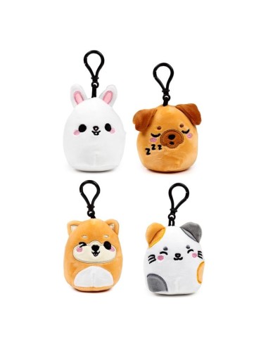 KAWAII - Adoramals - Box 24 Porte-clés Peluche...