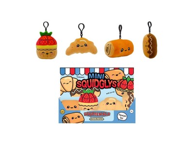 KAWAII - Boulangerie - Box 16 Porte-clés Peluche 'Mini Squidglys'