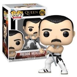QUEEN - POP Rocks N° 496 - Freddy Mercury (White Singlet)
