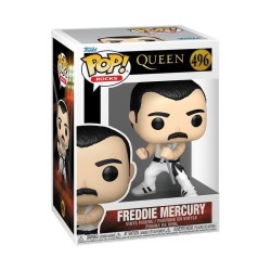QUEEN - POP Rocks N° 496 - Freddy Mercury (White Singlet) 2