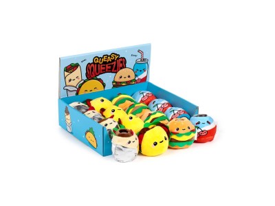 KAWAII - Foodies - 12 BalleS 'Squeezies' Anti-Stress