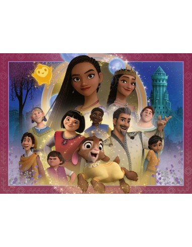 WISH - Le royaume des souhaits - Puzzle 100P XXL