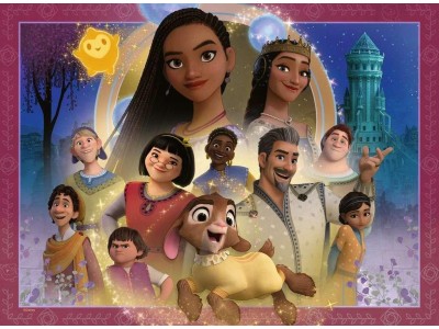 WISH - Le royaume des souhaits - Puzzle 100P XXL