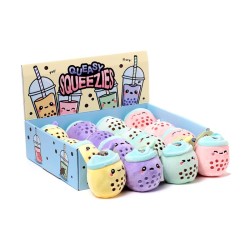 KAWAII - Bubble Tea - Box 12 Balles 'Squeezies' Anti-Stress