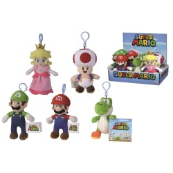 SUPER MARIO - Porte-Clés Peluche - Display 12pc 4...