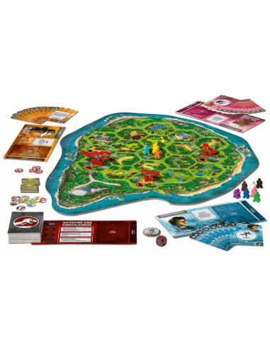 JURASSIC PARK - Jeu de Plateau Danger 'Vers. FR'