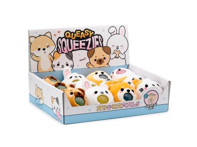 KAWAII - Animaux de Compagnie - 12 Balles  'Squeezies' Anti-Stress