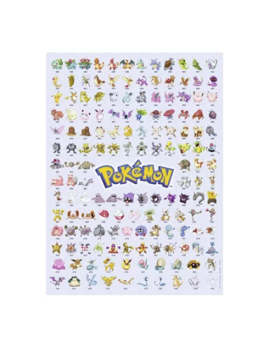 POKEMON - Puzzle 500 Pces - Pokedex Première...