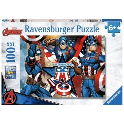 MARVEL - Captain America - Puzzle 100P XXL