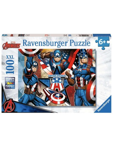 MARVEL - Captain America - Puzzle 100P XXL