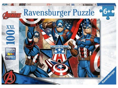 MARVEL - Captain America - Puzzle 100P XXL