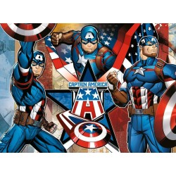 MARVEL - Captain America - Puzzle 100P XXL 2