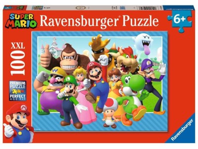 SUPER MARIO - Let's-a-go - Puzzle 100P XXL