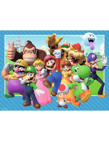 SUPER MARIO - Let's-a-go - Puzzle 100P XXL