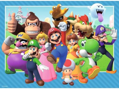 SUPER MARIO - Let's-a-go - Puzzle 100P XXL