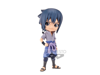NARUTO SHIPPUDEN - QPosket - Sasuke Uchiha Vers. A - Figurine 14cm
