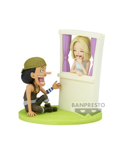 ONE PIECE - Usopp & Kaya - Figurine WCF-Log...