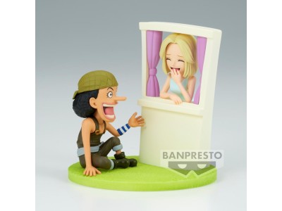 ONE PIECE - Usopp & Kaya - Figurine WCF-Log Stories 7cm