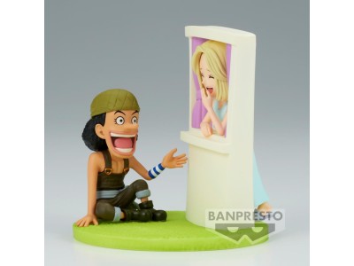 ONE PIECE - Usopp & Kaya - Figurine WCF-Log Stories 7cm
