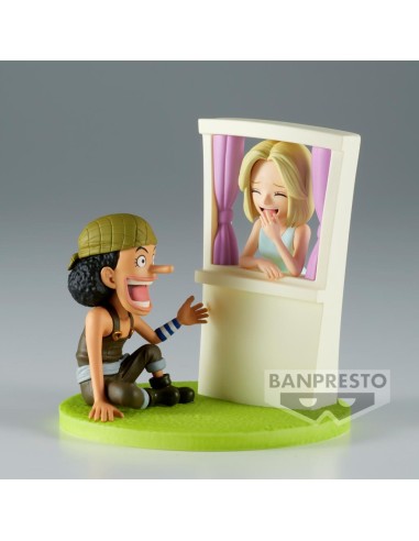 ONE PIECE - Usopp & Kaya - Figurine WCF-Log...