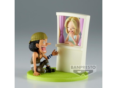 ONE PIECE - Usopp & Kaya - Figurine WCF-Log Stories 7cm