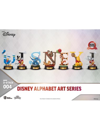 DISNEY 100TH - Disney Alphabet Art - Pack 6...