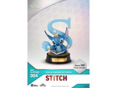 DISNEY 100TH - Disney Alphabet Art - Pack 6 Diorama Stage 10cm
