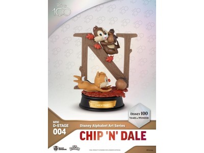 DISNEY 100TH - Disney Alphabet Art - Pack 6 Diorama Stage 10cm