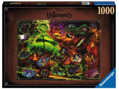 DISNEY - Puzzle Villainous 1000P - Seigneur des Ténèbres