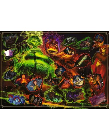 DISNEY - Puzzle Villainous 1000P - Seigneur des...