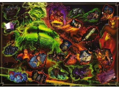 DISNEY - Puzzle Villainous 1000P - Seigneur des Ténèbres