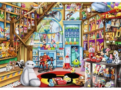 DISNEY - Magasins de jouets - Puzzle 1000P