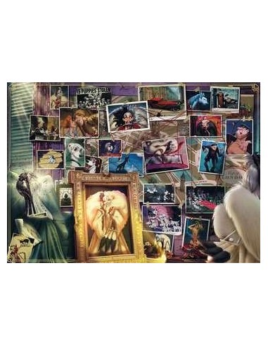 DISNEY - Puzzle Villainous 1000P - Cruella d'Enfer