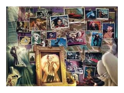 DISNEY - Puzzle Villainous 1000P - Cruella d'Enfer