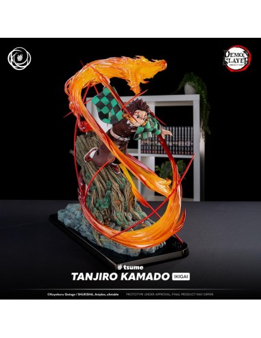 DEMON SLAYER - Tanjiro Kamado - Statue Résine...