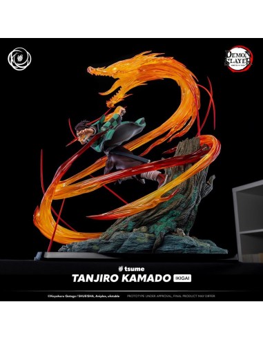 DEMON SLAYER - Tanjiro Kamado - Statue Résine...