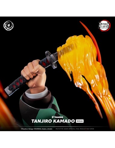 DEMON SLAYER - Tanjiro Kamado - Statue Résine...