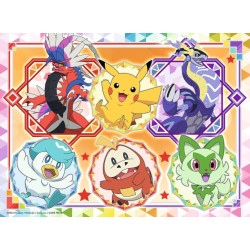 POKEMON - Ecarlate et Violet - Puzzle 100P XXL 2