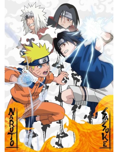 NARUTO - Naruto vs Sasuke - Puzzle 1000P