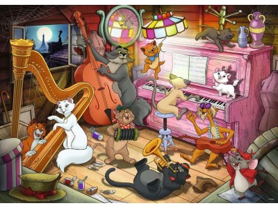 DISNEY - Puzzle Collector's Edition 1000P - Les Aristochats