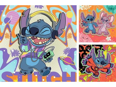 LILO & STITCH - Jouer toute la journée - 3 Puzzle 49P