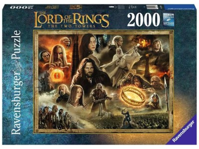LE SEIGNEUR DES ANNEAUX - Puzzle 2000P - Les deux Tours