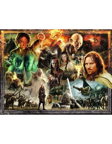 LE SEIGNEUR DES ANNEAUX - Puzzle 2000P - Le...