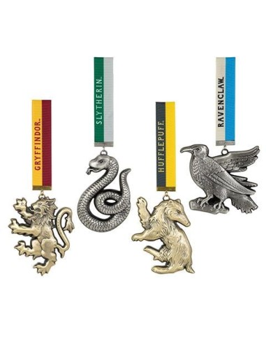 HARRY POTTER - Pack d'ornements des 4 maisons
