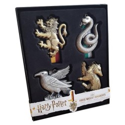 HARRY POTTER - Pack d'ornements des 4 maisons 2