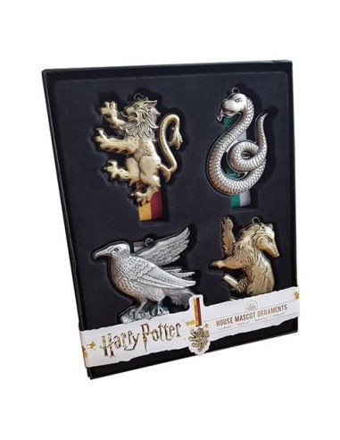 HARRY POTTER - Pack d'ornements des 4 maisons