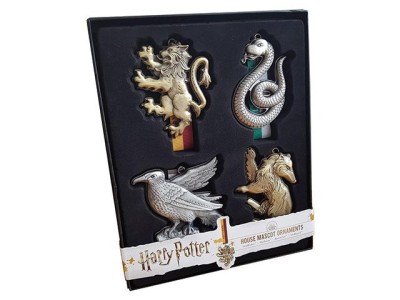 HARRY POTTER - Pack d'ornements des 4 maisons
