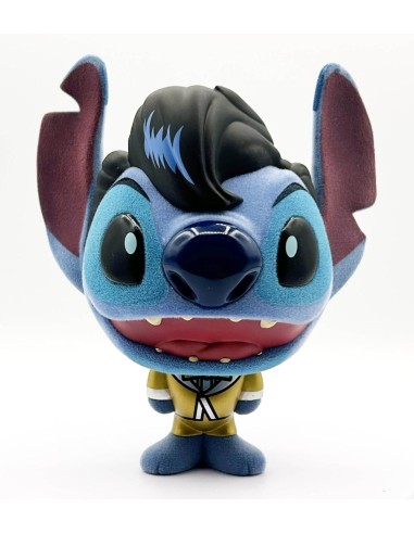 STITCH - Elvis Doré - Figurine Bhunny Flocked...