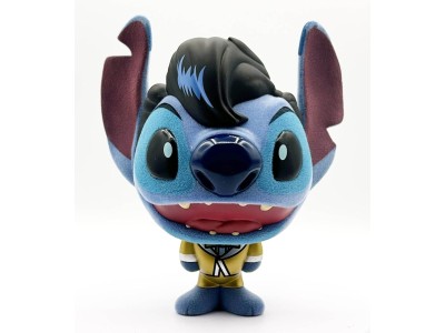 STITCH - Elvis Doré - Figurine Bhunny Flocked Vinyl - 10cm