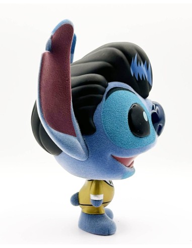 STITCH - Elvis Doré - Figurine Bhunny Flocked...